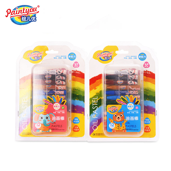 Paintyou 12Colors Oil Pastel With Coloring Book Set for Kids Hexagonal Oil Pastel Colors  Manufacturer 
  