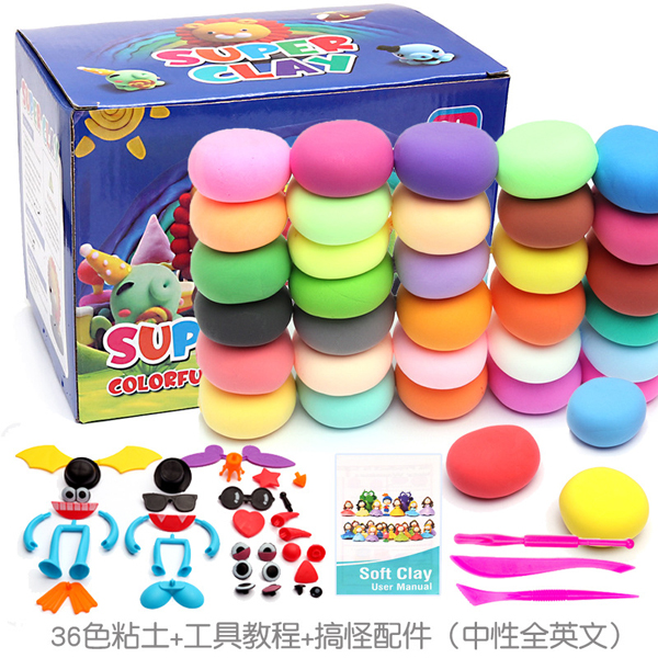 Ultra light clay 36-color 24-color set 
