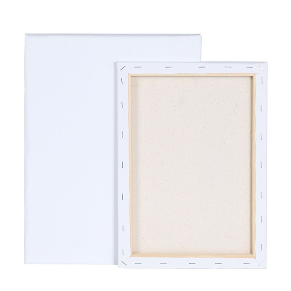 Thickened cotton linen solid wood frame 