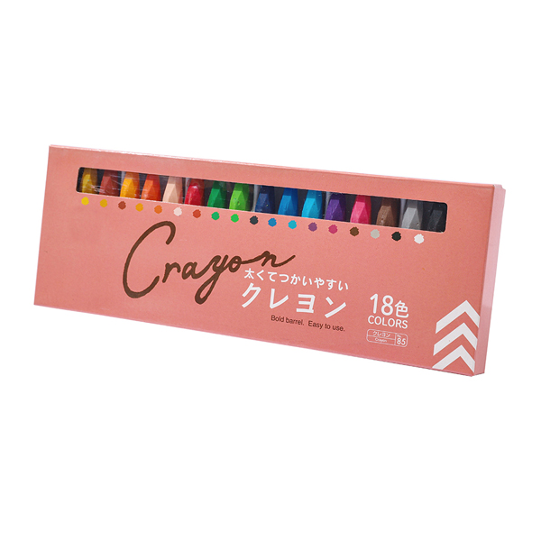 18 Colors Art Soft Pastel Wax Crayon Oil Pastel Set Vender Manufacturer 