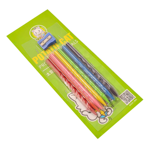 Crayons Kids Crayon Toddler Products Finger Plastic Shape 12 Colors Set Children's Oil Pastel Painting Pen 