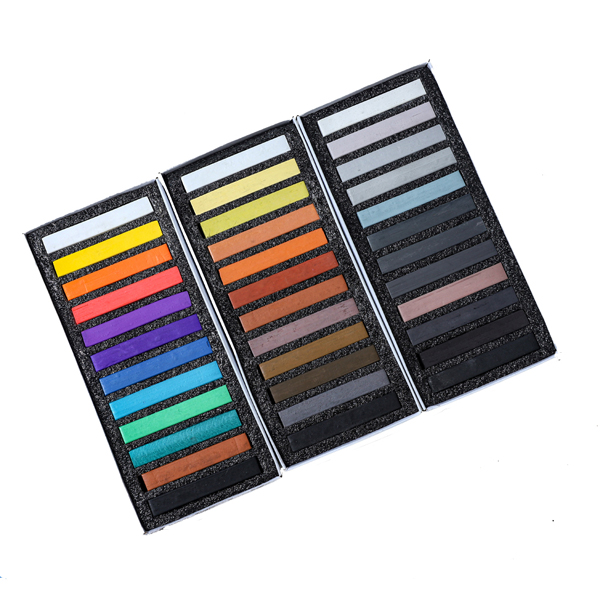 Soft Chalk Pastels For Artist 12 Color Non Toxic Pastel Art Supplies Pastel Chalk Set Colorful Gray Tierra Tone  