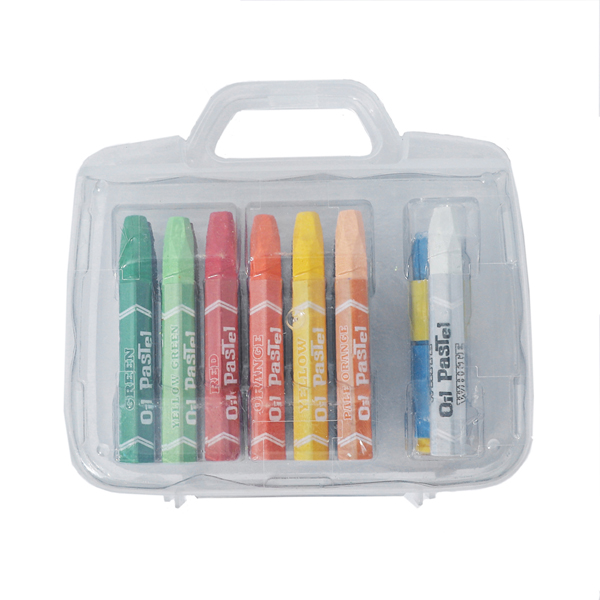 Paintyou Hexagonal Shape Oil Pastels for Kids and Students with Handy Carrying Case 12 24 36 48 Colors  