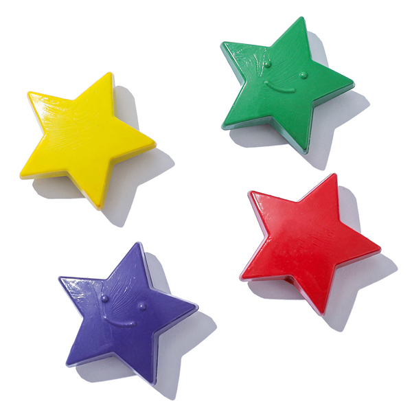 Mess Free Cute Star Shape Crayons Non Toxic Washable Crayons for Kids  